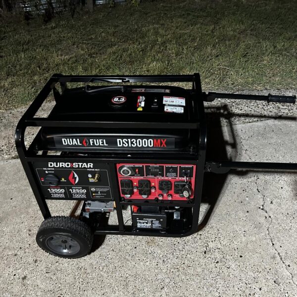 DuroStar DS13000MX Dual Fuel Generator