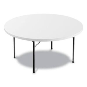 60" Round Plastic Folding Table
