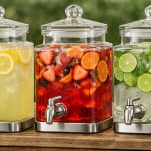 Square1GallonGlassBeverageJarsjpg